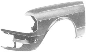 VAN WEZEL 3010658 -  Крыло